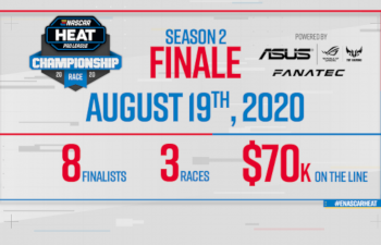 ASUS and Fanatec Power the NASCAR Heat Pro League Championship Finale